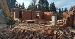 Демонтаж 1 этажного дома Елец, цена от 1636 руб.